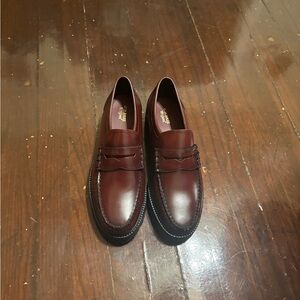 G.H. Bass & Co. Men's Penny Loafers in Burgundy